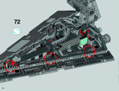 LEGO 75055 instructions page 72 – build guide