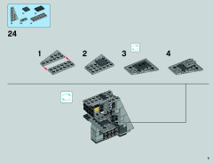 LEGO 75055 instructions page 9 – build guide