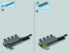 LEGO 75055 instructions page 28 – build guide