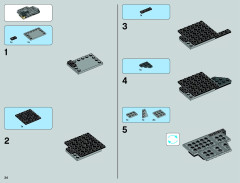 LEGO 75055 instructions page 34 – build guide