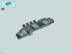 LEGO 75055 instructions page 42 – build guide