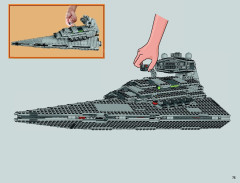 LEGO 75055 instructions page 75 – build guide