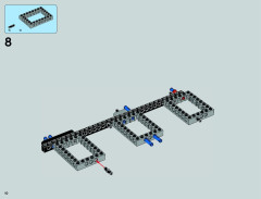 LEGO 75058 instructions page 10 – build guide