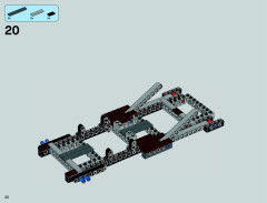 LEGO 75058 instructions page 22 – build guide