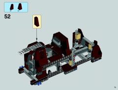 LEGO 75058 instructions page 73 – build guide