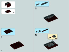 LEGO 75058 instructions page 76 – build guide