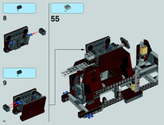 LEGO 75058 instructions page 78 – build guide