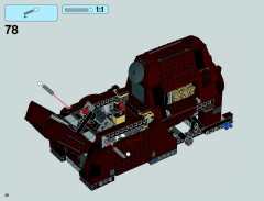 LEGO 75058 instructions page 38 – build guide