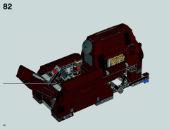 LEGO 75058 instructions page 42 – build guide