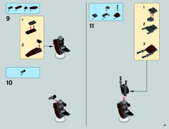 LEGO 75058 instructions page 45 – build guide