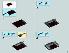 LEGO 75058 instructions page 5 – build guide