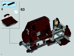 LEGO 75058 instructions page 6 – build guide