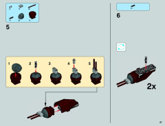 LEGO 75058 instructions page 67 – build guide