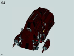 LEGO 75058 instructions page 68 – build guide