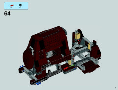 LEGO 75058 instructions page 7 – build guide