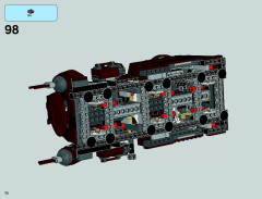 LEGO 75058 instructions page 72 – build guide