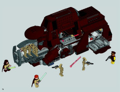 LEGO 75058 instructions page 74 – build guide