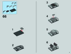 LEGO 75058 instructions page 9 – build guide