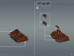 LEGO 75059 instructions page 127 – build guide