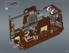 LEGO 75059 instructions page 133 – build guide