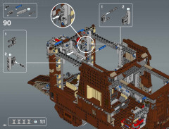 LEGO 75059 instructions page 186 – build guide