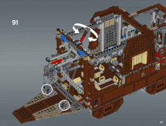 LEGO 75059 instructions page 187 – build guide