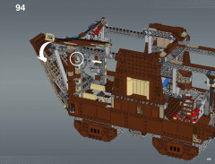 LEGO 75059 instructions page 195 – build guide