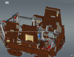 LEGO 75059 instructions page 201 – build guide
