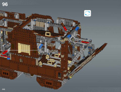 LEGO 75059 instructions page 208 – build guide