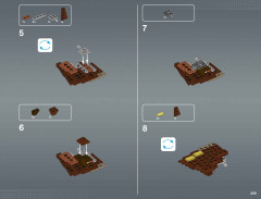 LEGO 75059 instructions page 229 – build guide