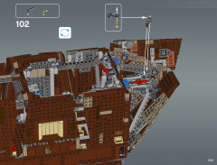 LEGO 75059 instructions page 233 – build guide
