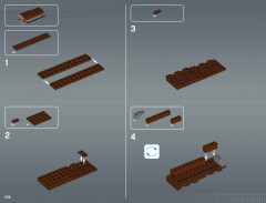 LEGO 75059 instructions page 258 – build guide