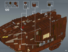 LEGO 75059 instructions page 293 – build guide