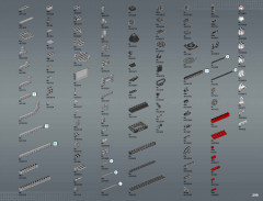 LEGO 75059 instructions page 299 – build guide