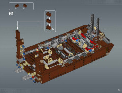 LEGO 75059 instructions page 75 – build guide