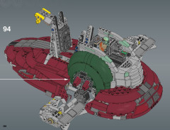 LEGO 75060 instructions page 196 – build guide