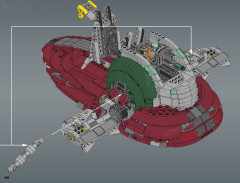 LEGO 75060 instructions page 198 – build guide