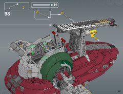 LEGO 75060 instructions page 207 – build guide