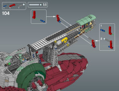 LEGO 75060 instructions page 220 – build guide