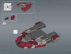 LEGO 75060 instructions page 43 – build guide