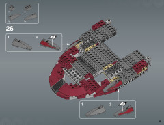 LEGO 75060 instructions page 45 – build guide