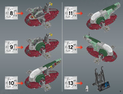 LEGO 75060 instructions page 9 – build guide