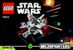 LEGO 75072 instructions page 1 – build guide