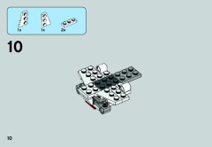 LEGO 75072 instructions page 10 – build guide