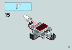 LEGO 75072 instructions page 15 – build guide