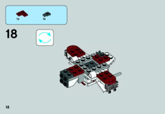 LEGO 75072 instructions page 18 – build guide