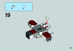 LEGO 75072 instructions page 19 – build guide