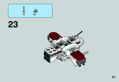 LEGO 75072 instructions page 23 – build guide