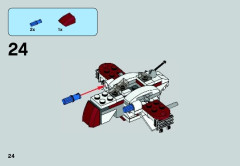 LEGO 75072 instructions page 24 – build guide
