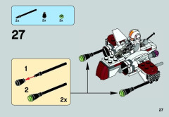 LEGO 75072 instructions page 27 – build guide